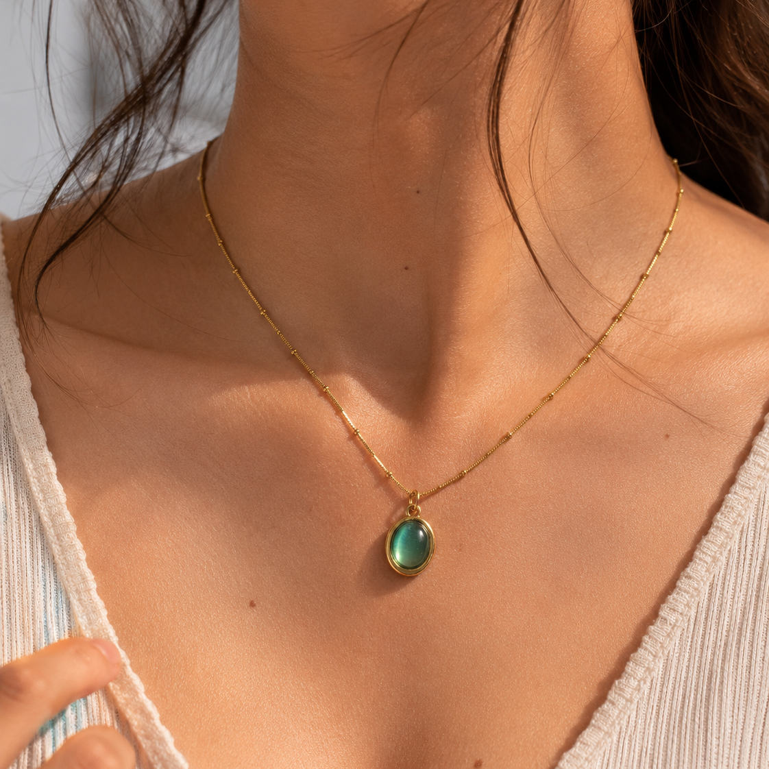 Forest dew necklace