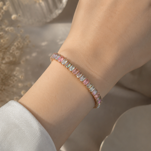 aurora blush bracelet