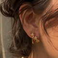 bloom twist hoops