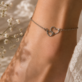 twin promise anklet