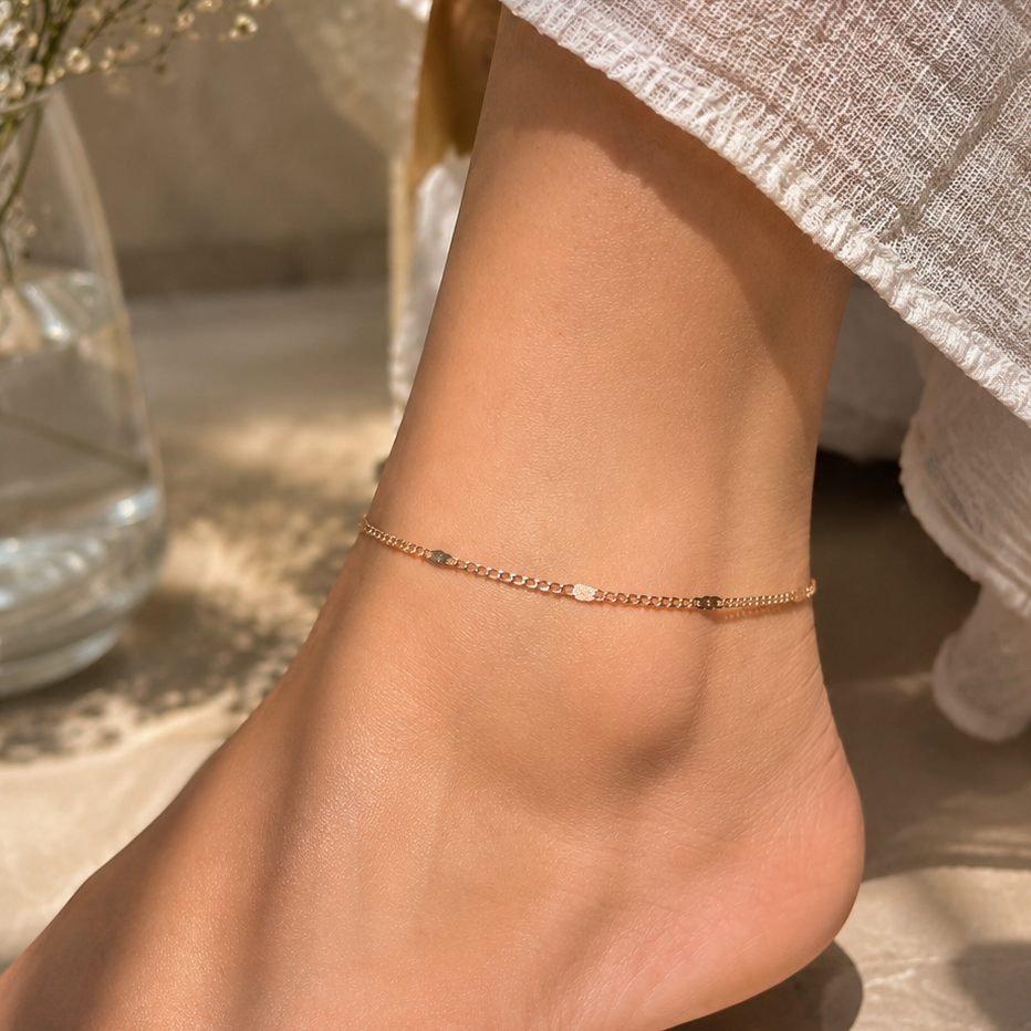 whisper link anklet