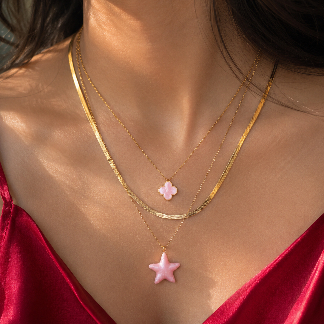 celestial layers necklace