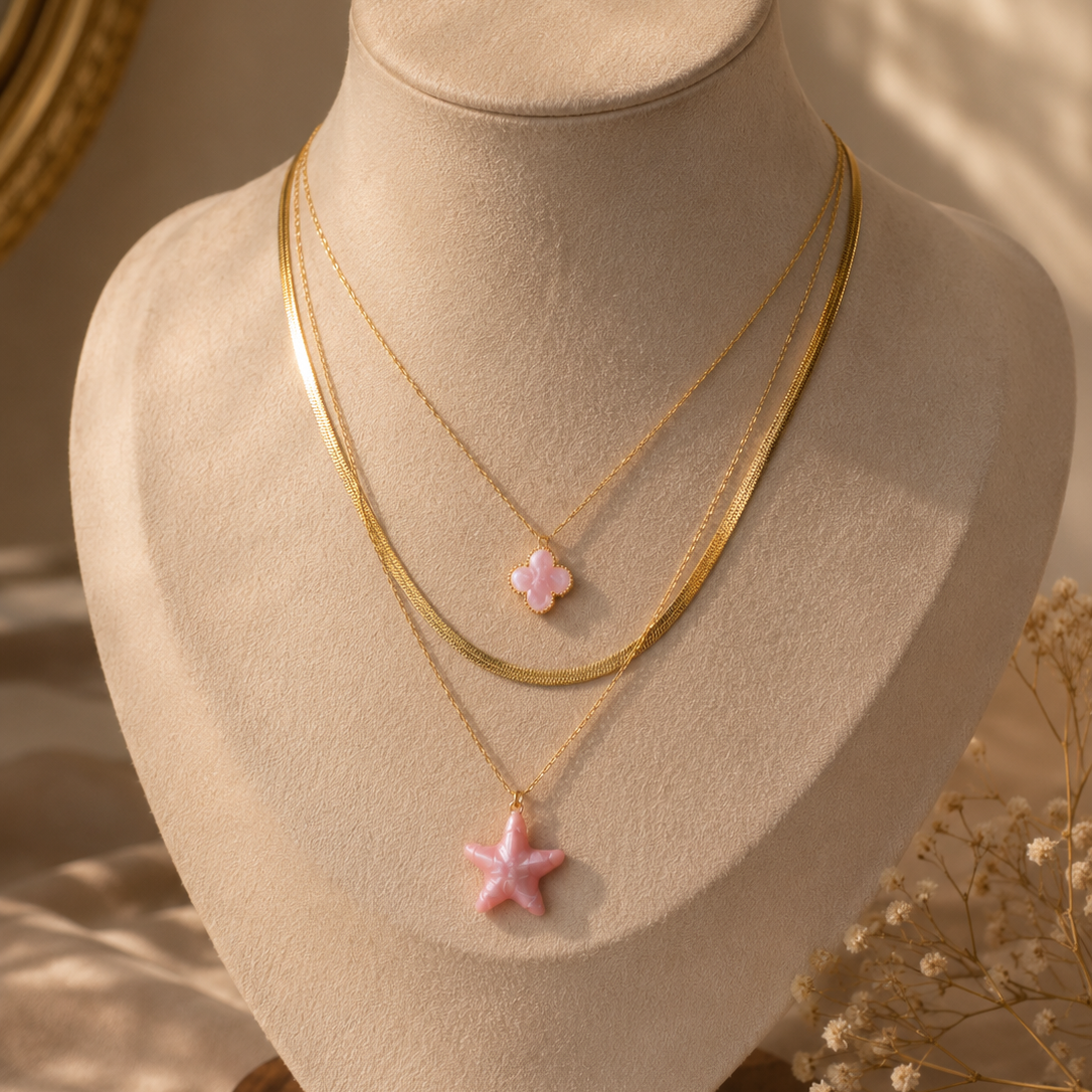 celestial layers necklace