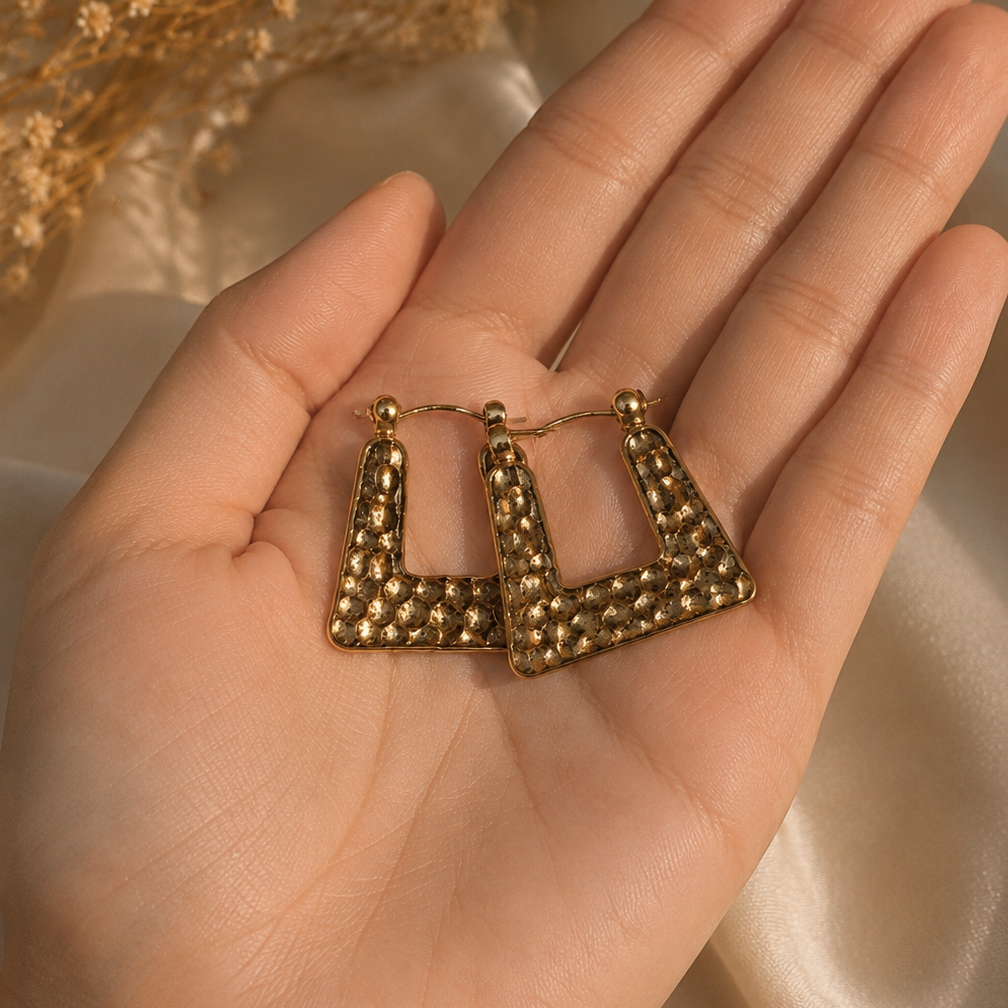 mosaic hoops