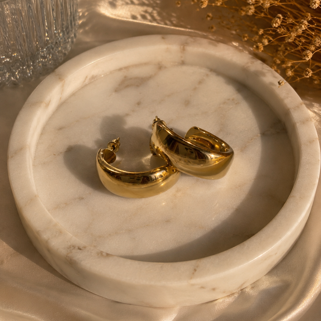 luna bold hoops