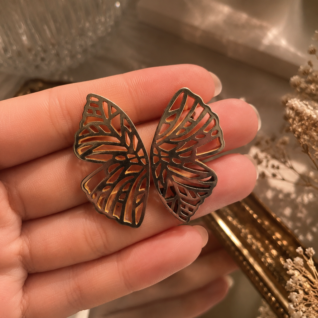 papillon earrings