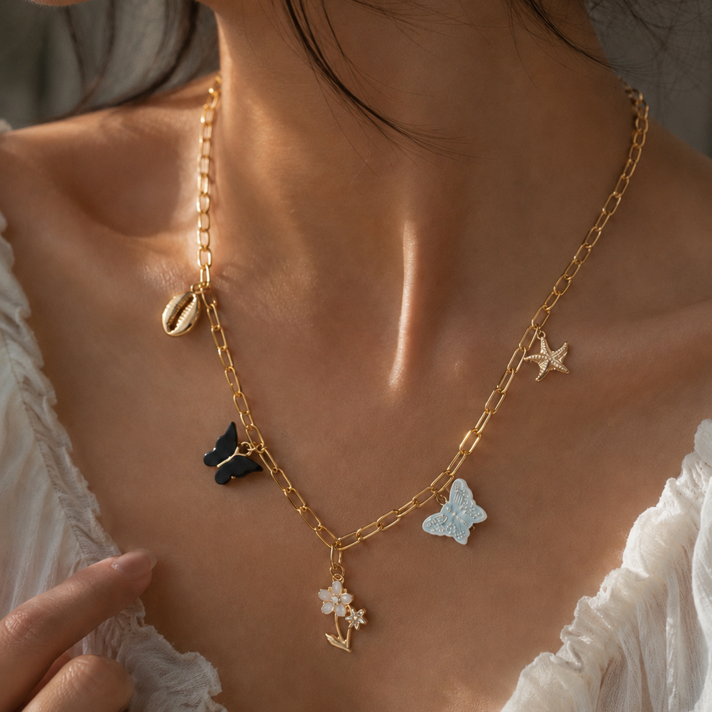 coastal whimsy necklace