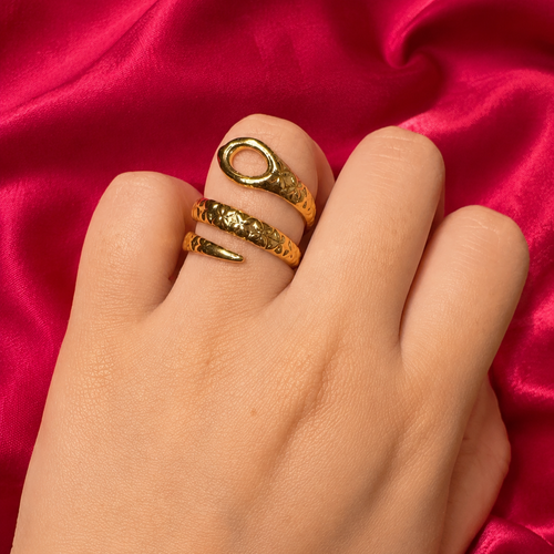 aura serpent ring