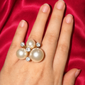 celestial pearls ring