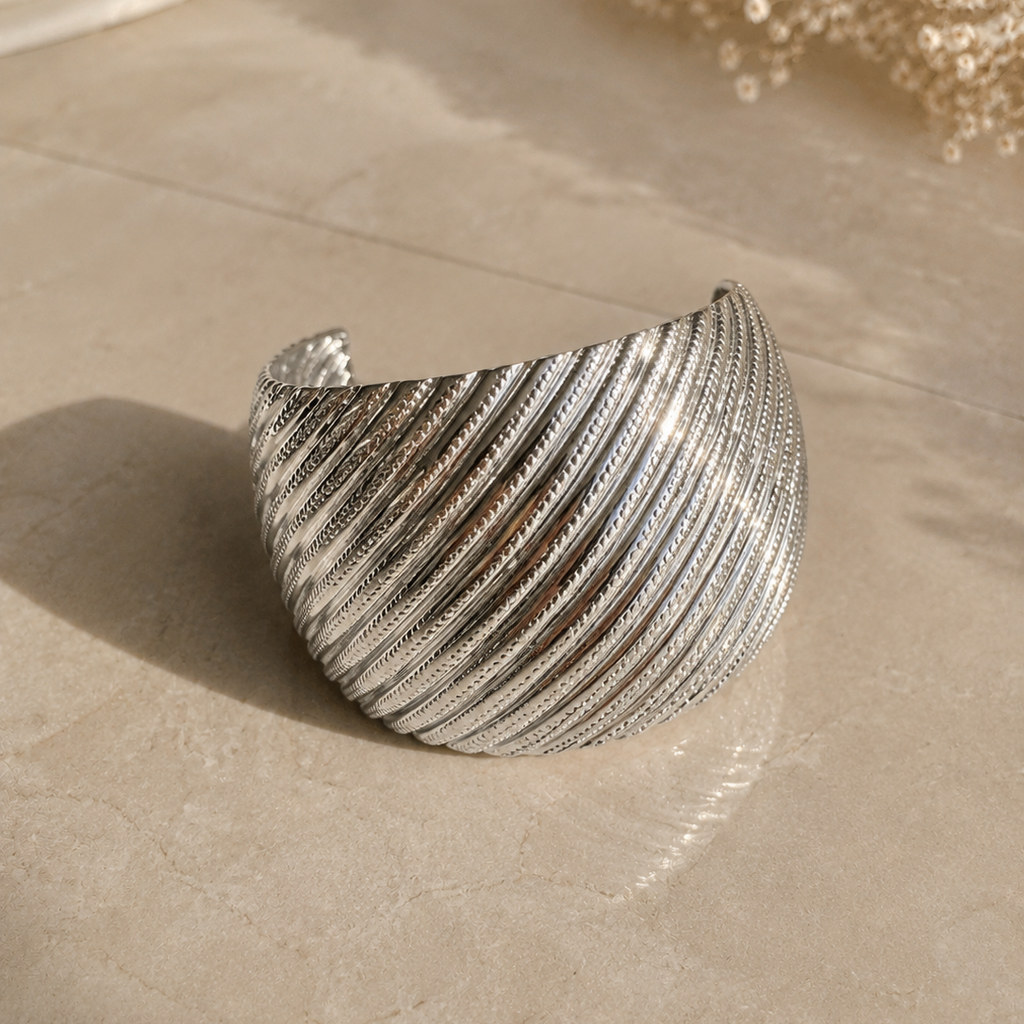 ribbed armour cuff