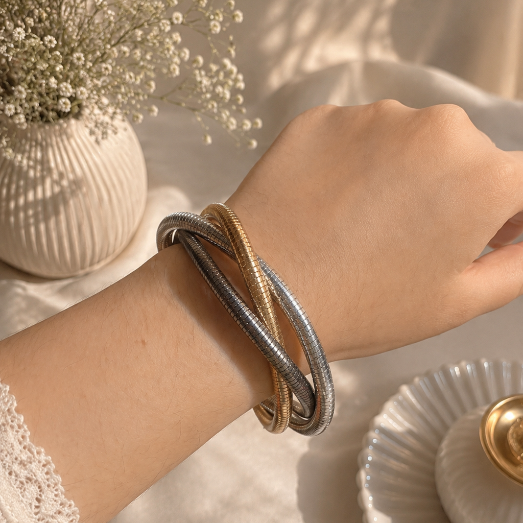 tri-tone cuff