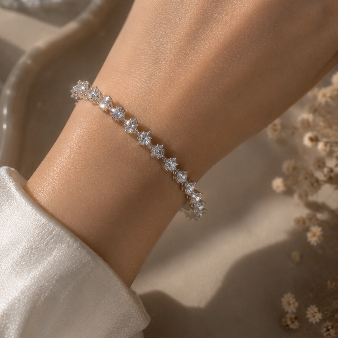 starlit tennis bracelet
