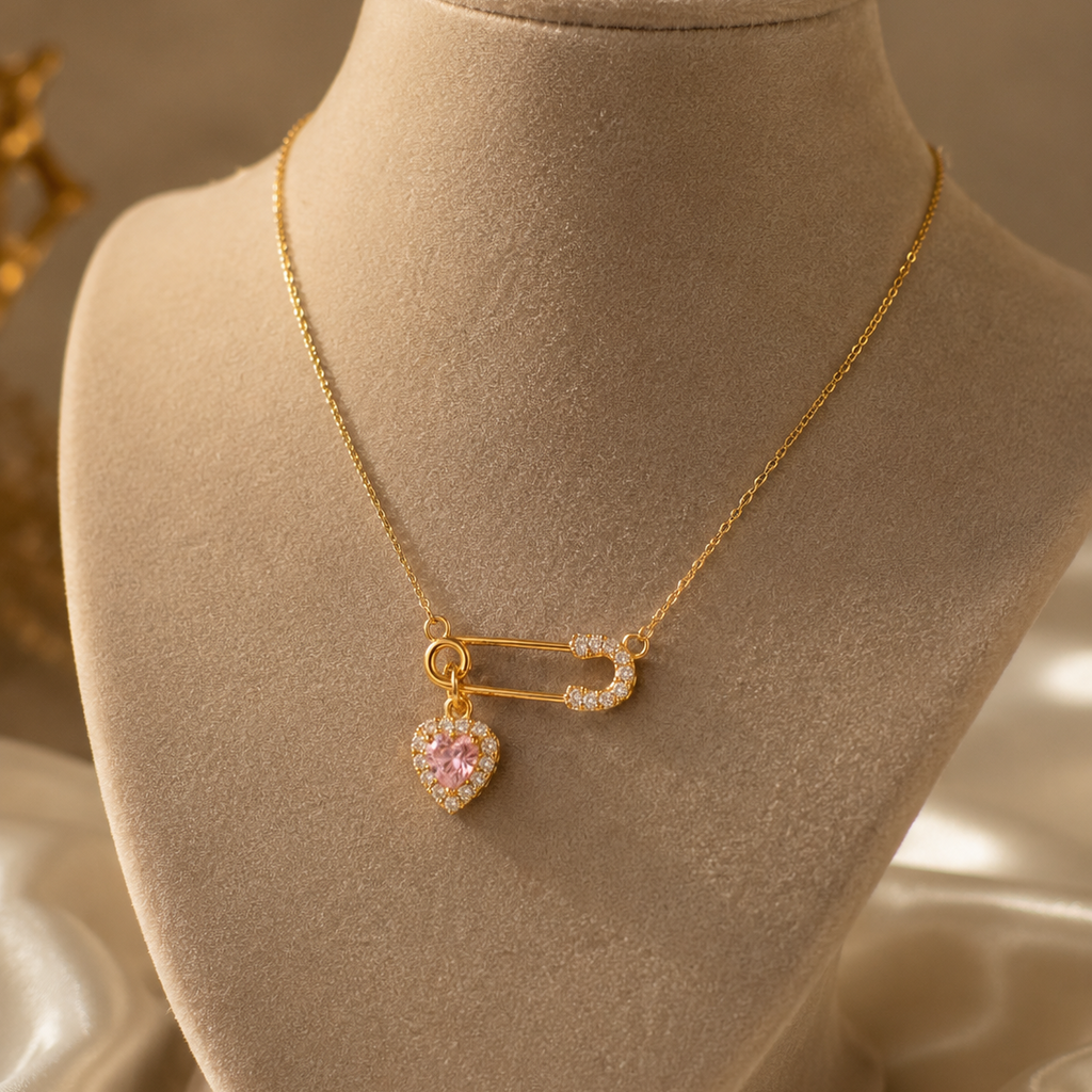 cupid’s pin necklace