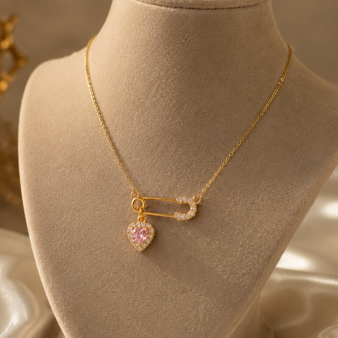 cupid’s pin necklace