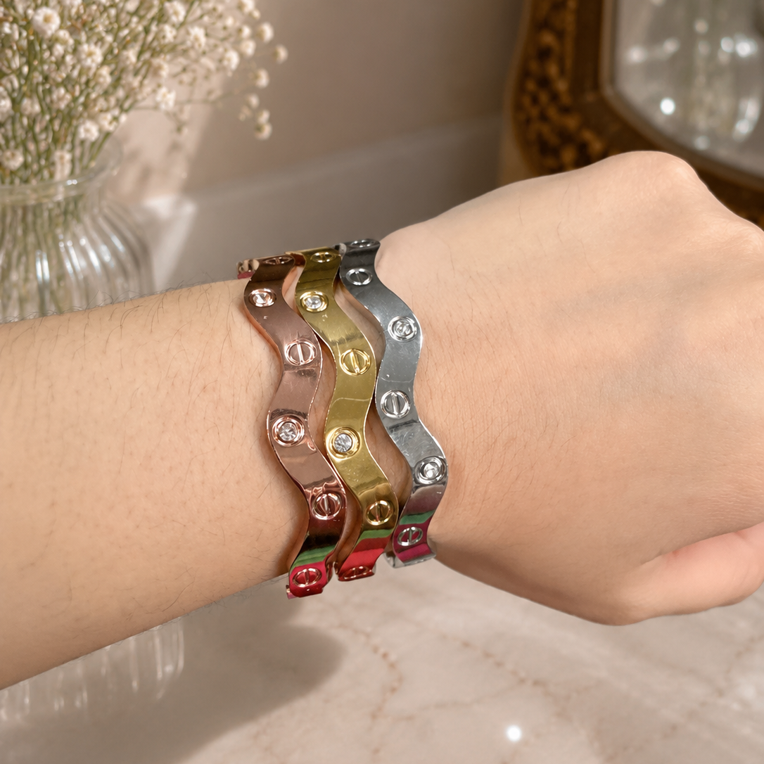 tide wave bangles