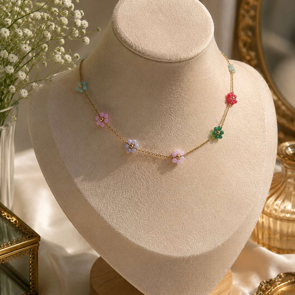 daisy glow necklace