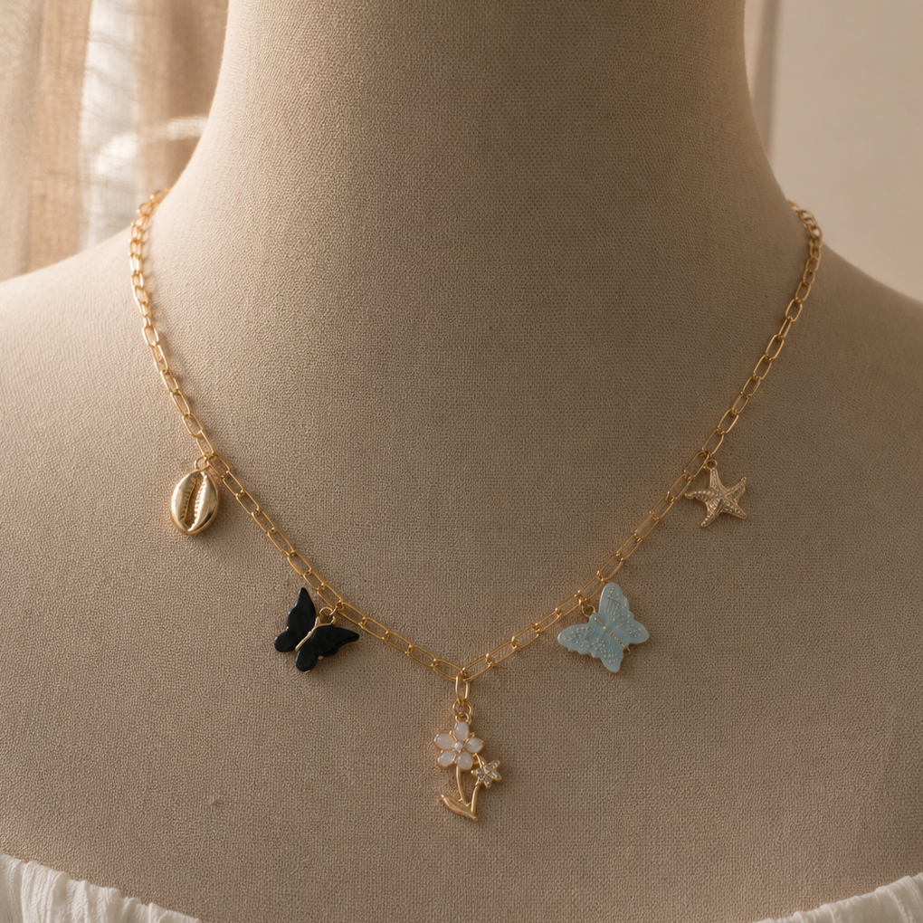coastal whimsy necklace