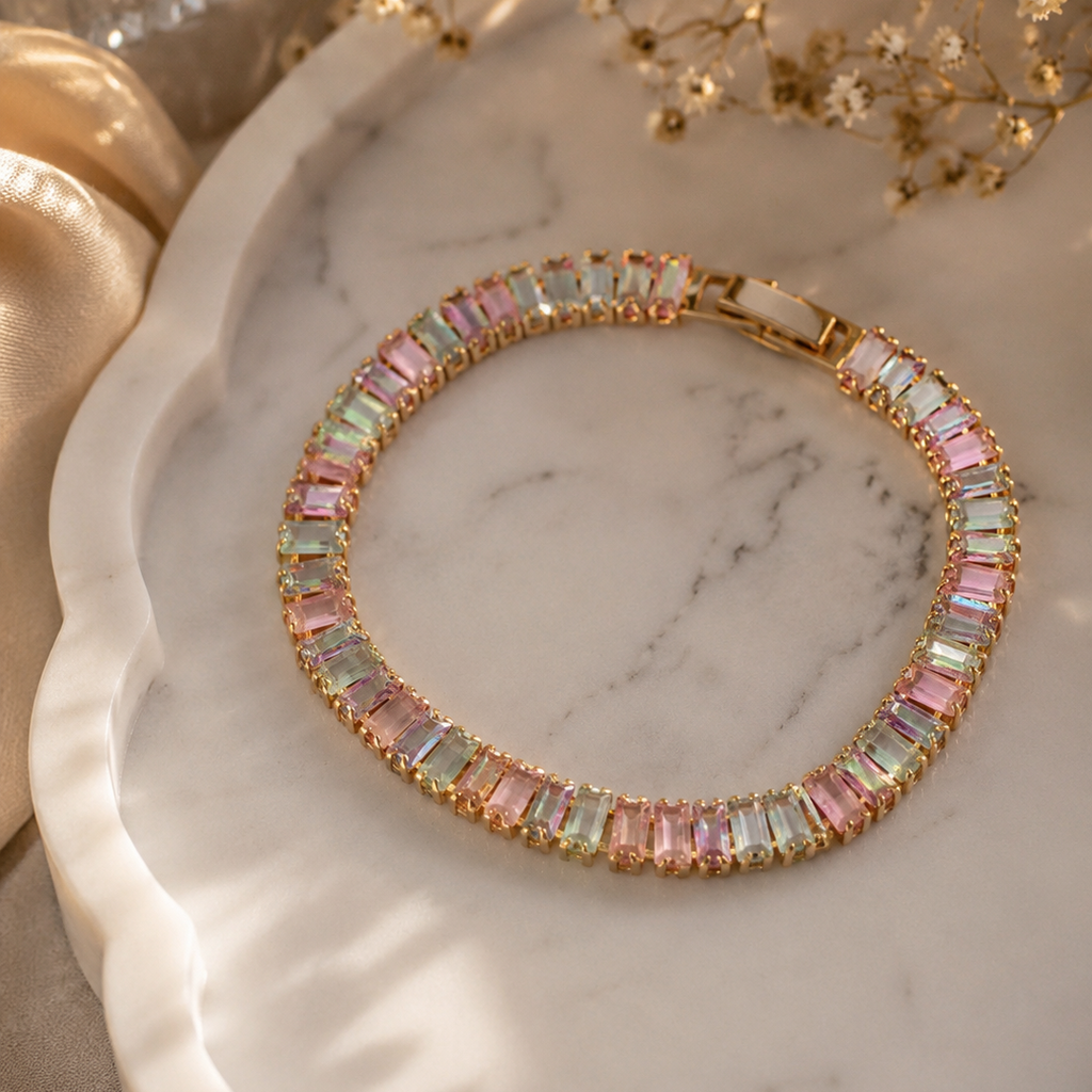 aurora blush bracelet