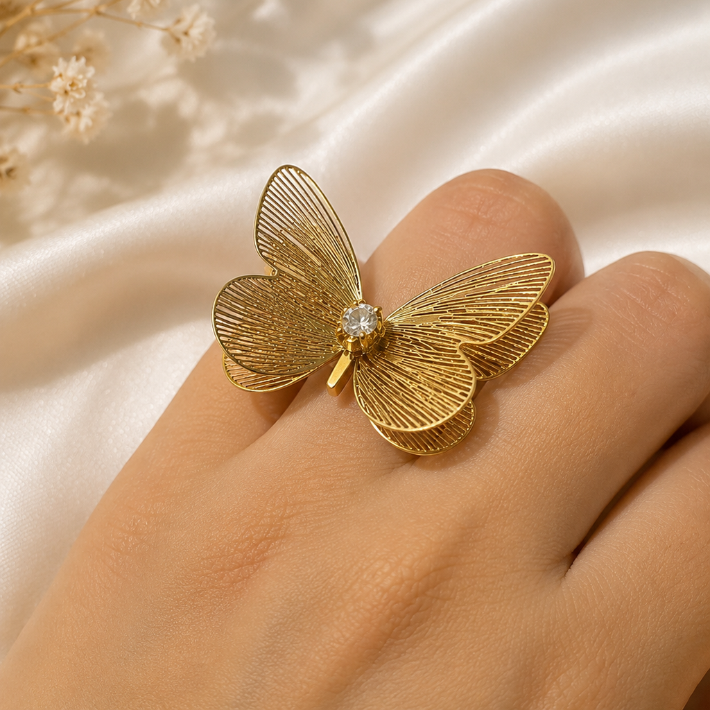 sunlit wings ring
