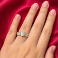 crystal cocktail ring