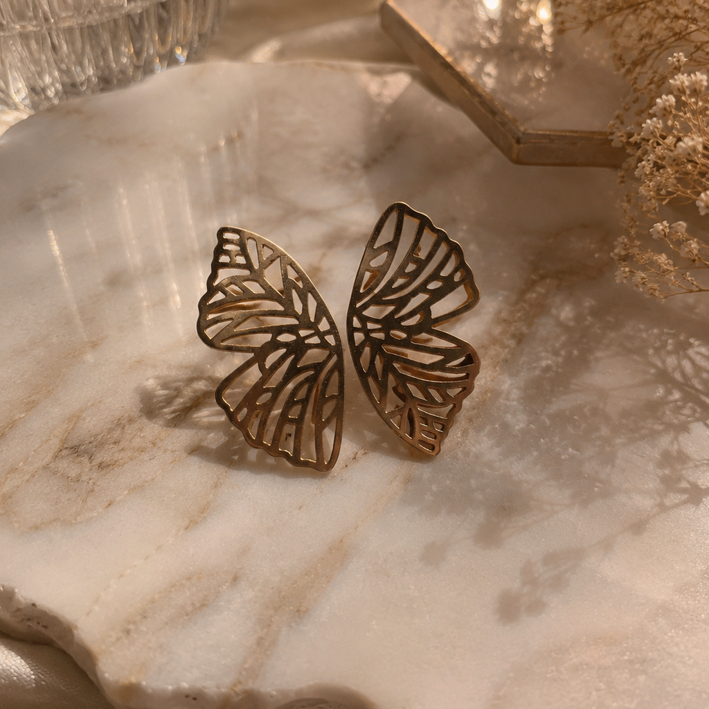 papillon earrings