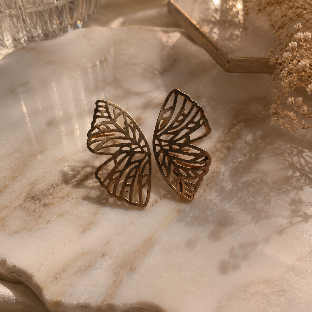 papillon earrings
