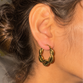 verona twist hoops