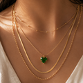 emerald muse necklace