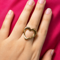 dripping heart ring