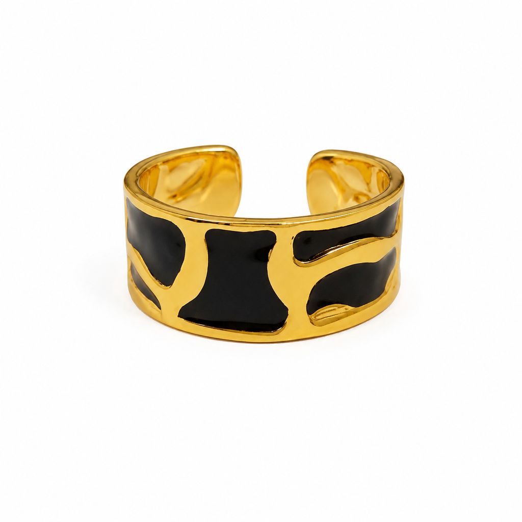 lava gold ring