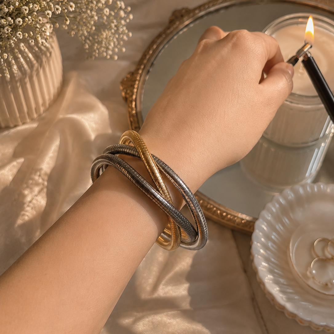 tri-tone cuff
