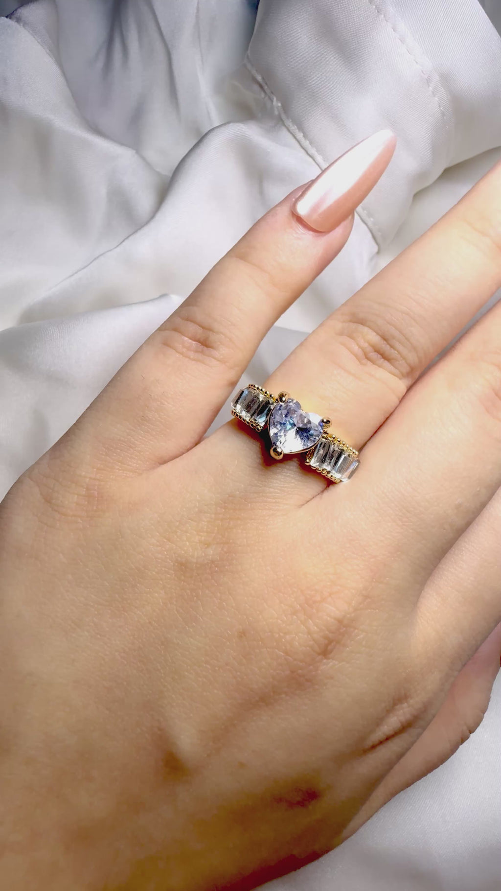 crystal cocktail ring